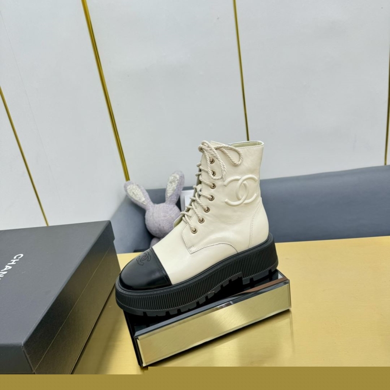 Ch*el leather shoes